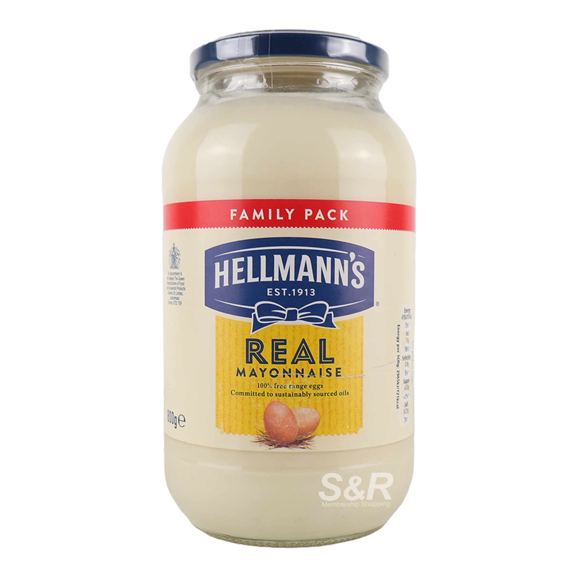 Hellmann's Real Mayonnaise 800g Hellmann's Real Mayonnaise 800g